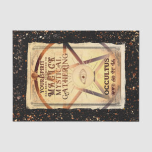 Papel De Seda Partido de recolhimento Mystical do olho do caixa