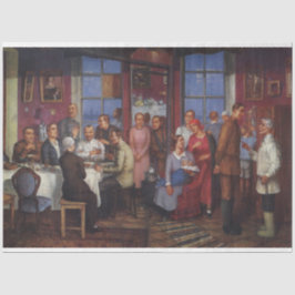 Papel De Seda Partido do Aquecimento Doméstico