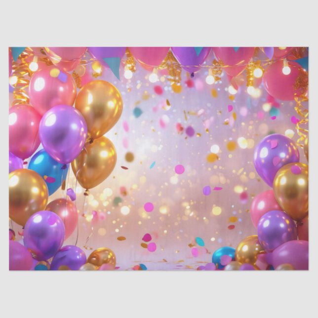 Papel De Seda Party Balloon Bliss (Frente )