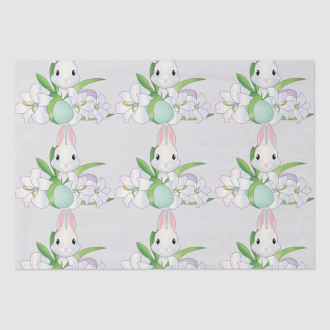 Papel De Seda Páscoa Bunny Lily (Frente )
