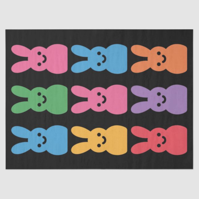 Papel De Seda Páscoa Dia Coelhinho Ovos Xadrez Leopardo (Frente )