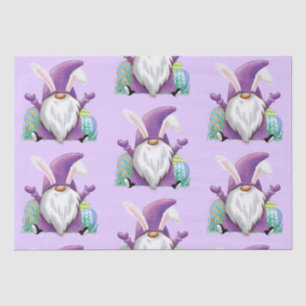 Papel De Seda Páscoa Purple Gnomo