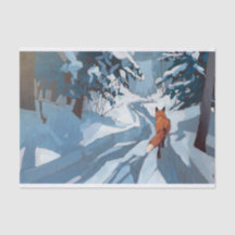 Passeio de Inverno para Casa, Raposa Solitária na