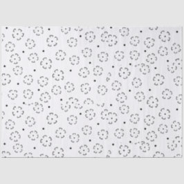 Papel De Seda Pasta de Aniversário Floral Personalizada
