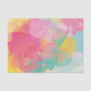 Papel De Seda Pastel de Aquarelas