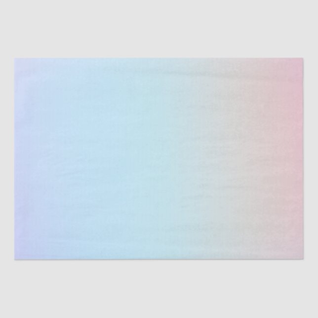 Papel De Seda Pastel Gradient Simple Colorful Tissue Paper (Frente )