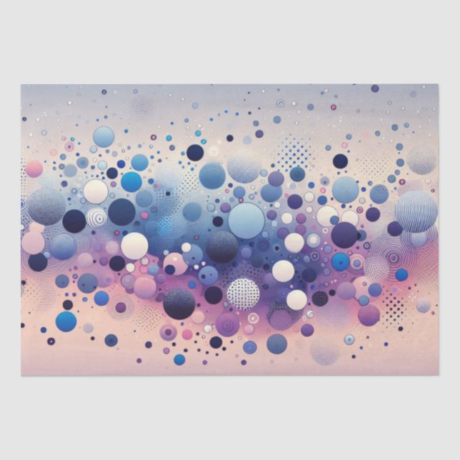 Papel De Seda Pastel Polka Dreams (Frente )