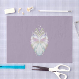 Papel De Seda Pastel Purple Oracle Owl