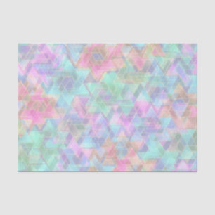 Papel De Seda Pastel Star de David Pattern