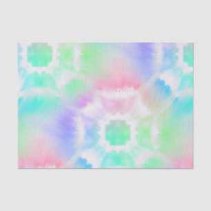 Papel De Seda Pastel Tie Dye