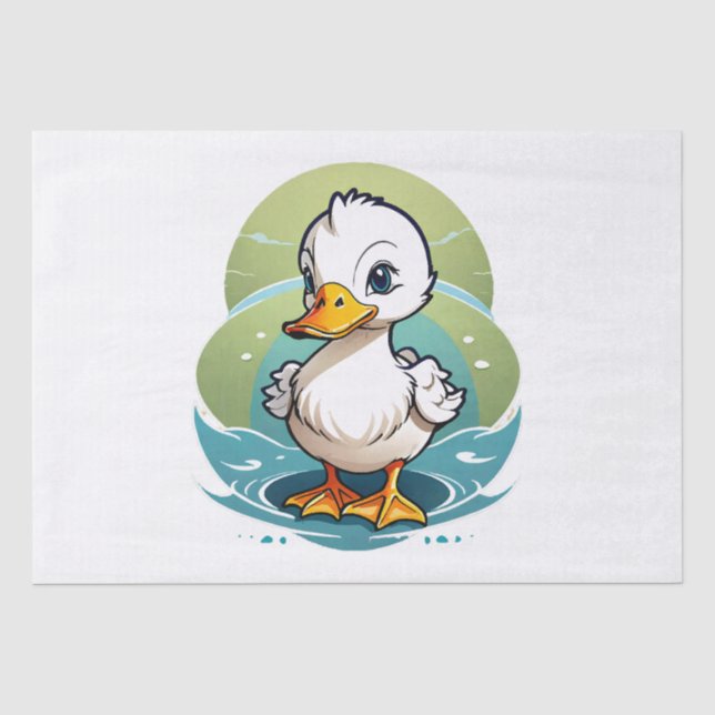 Papel De Seda pato-branco (Frente )