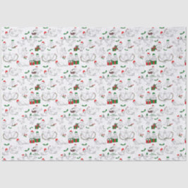 Papel De Seda Patos de Natal Festivos