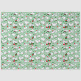 Papel De Seda Patos de Natal Festivos