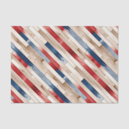 Papel De Seda Patriotic Painted Planks 