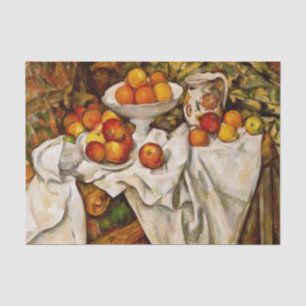 Papel De Seda Paul Cezanne Apple Orangismo Impressionismo
