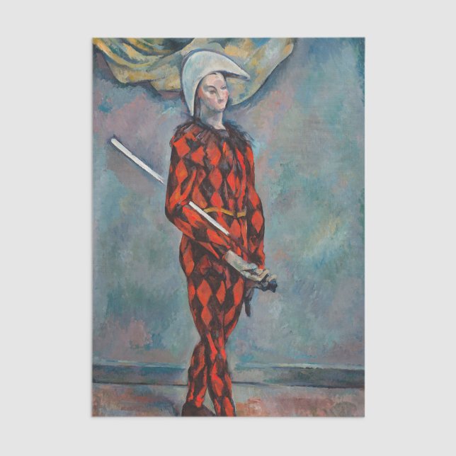 Papel De Seda Paul Cezanne - Harlequin (Criador carregado)
