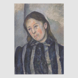 Papel De Seda Paul Cezanne - Madame Cezanne com Cabelo Solto