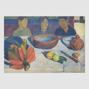 Papel De Seda Paul Gauguin - A Refeição / Bananas