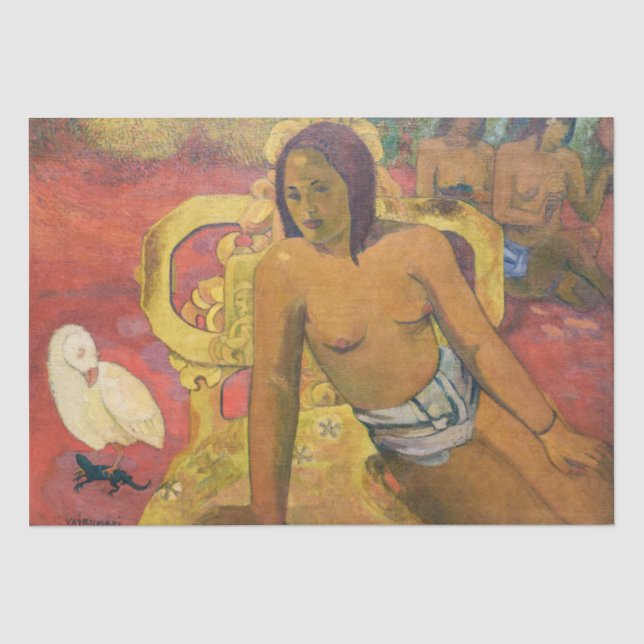 Papel De Seda Paul Gauguin - Vairumati (Frente )