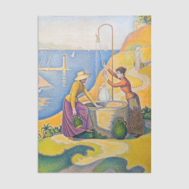 Papel De Seda Paul Signac - Mulheres no Bem (Criador carregado)