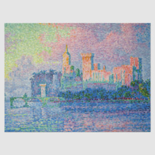 Papel De Seda Paul Signac - O Palácio Papal, Avignon