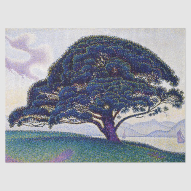 Papel De Seda Paul Signac - O Pinho de Bonaventura (Frente )