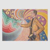 Paul Signac - Retrato de M Felix Feneon, Opus 217