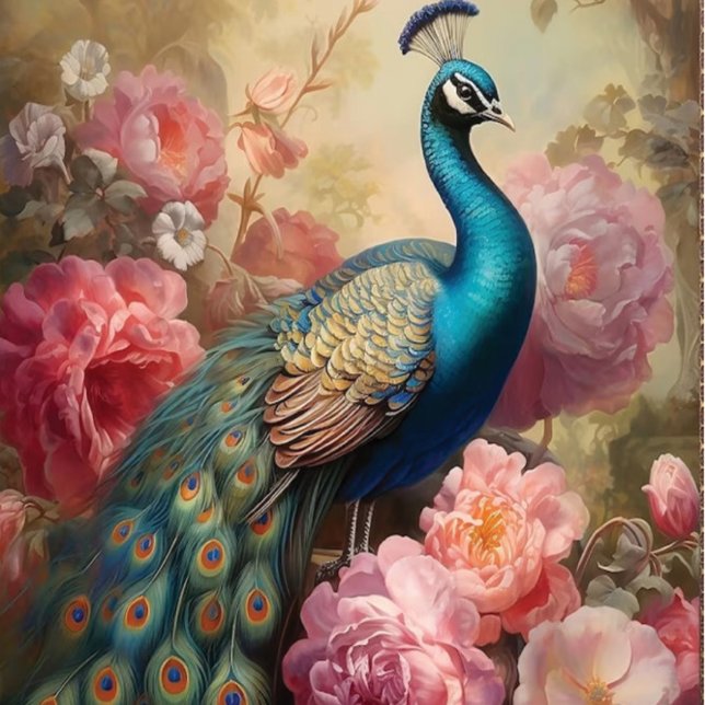 Papel De Seda Pavão Bonito (Criador carregado)