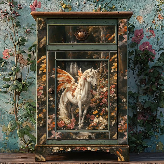 Papel De Seda Pavimentação da Terra Floral de Laranja de Fada (Criador carregado)