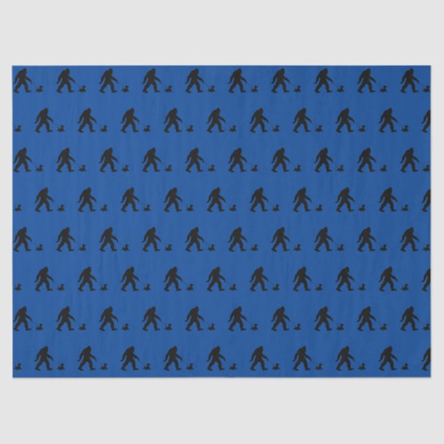 Papel De Seda Pé Grande Andando Com O Seu Scotty  (Frente )