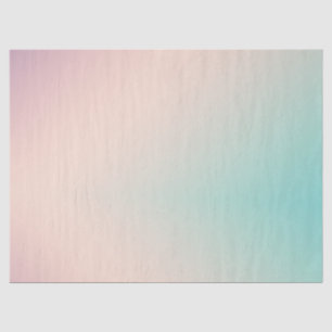 Papel De Seda Peach Aqua Tie Dye Ombre