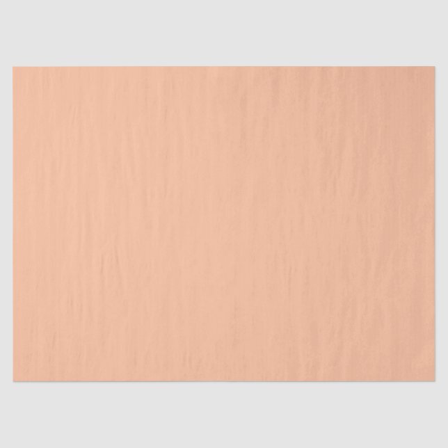 Papel De Seda Peach Fuzz Solid Color (Frente )