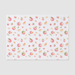 Papel De Seda Peach Pattern