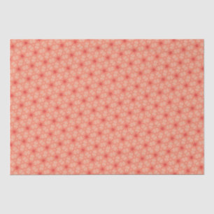 Papel De Seda Peach Sagrada Geometria Flor de Vida
