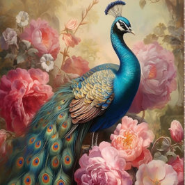 Papel De Seda Peacock bonito