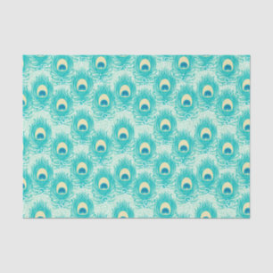 Papel De Seda Peacock Feather