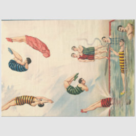 Papel De Seda Pearl do Havaí mergulha em circo