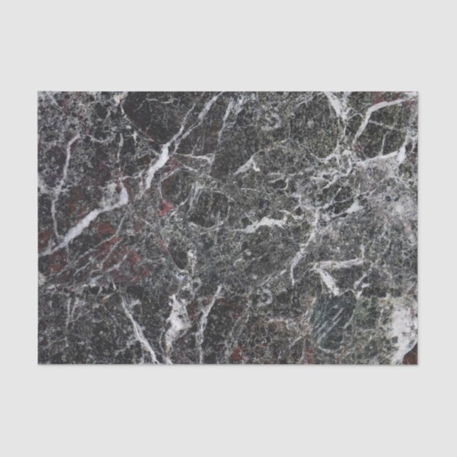 Papel De Seda Pedra do mármore de fumaça das cinzas (Frente )