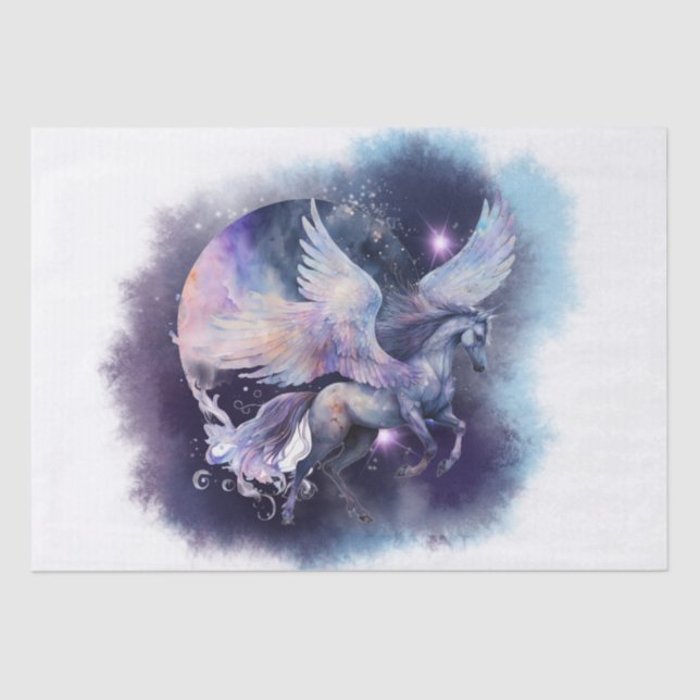 Papel De Seda Pegasus Celestial - Criatura Mágica (Frente )