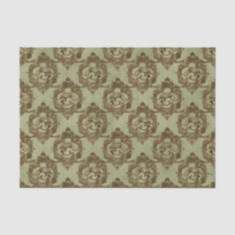 Papel De Seda Peixe Vintage Náutico Pirata