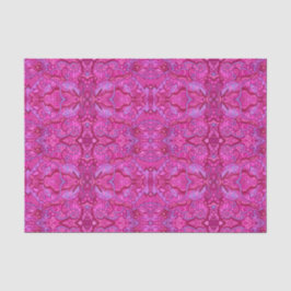 Papel De Seda Peixes Submarinos Árabe Boêmico Magenta