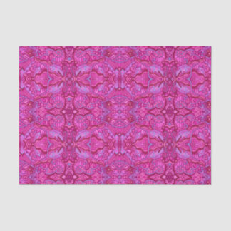 Papel De Seda Peixes Submarinos Árabe Boêmico Magenta