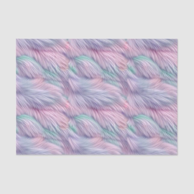 Papel De Seda Pele Arco-Íris (Frente )