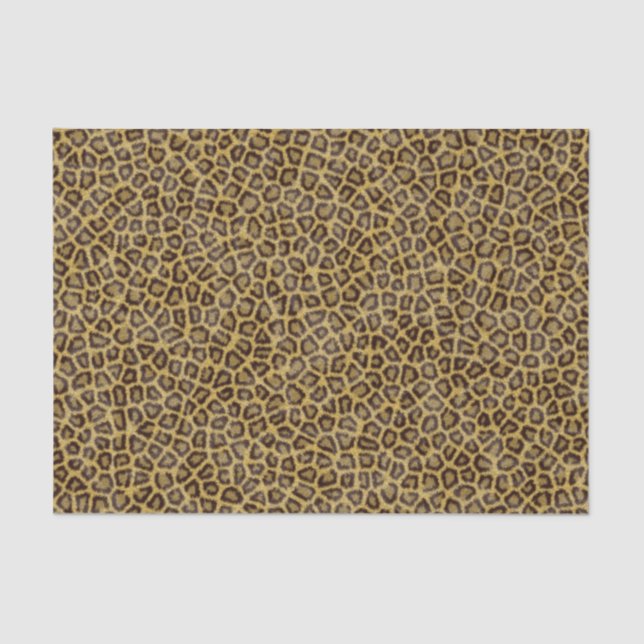 Papel De Seda Pele do leopardo (Frente )
