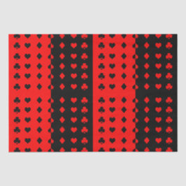 Papel De Seda Peles, espadas, corações, diamantes - legal