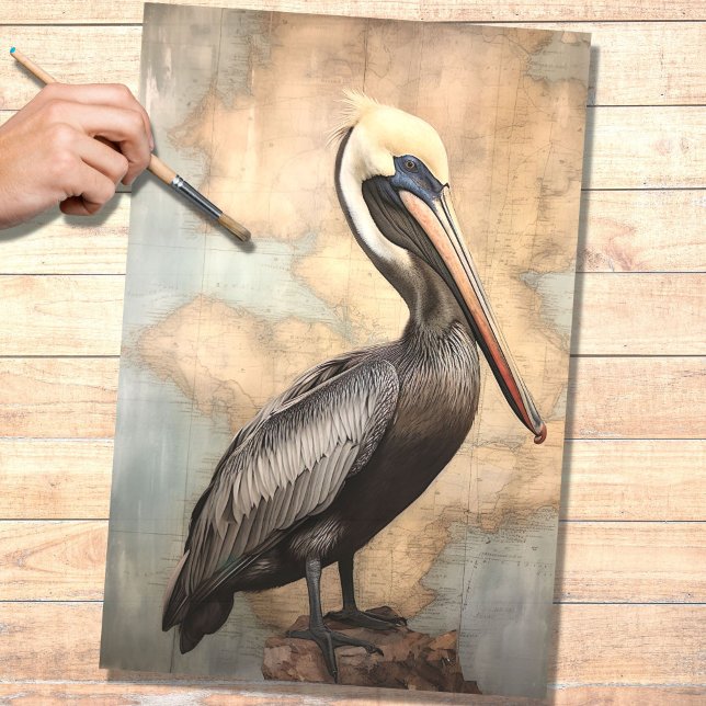 Papel De Seda Pelican 1 Decoupage Paper (Criador carregado)