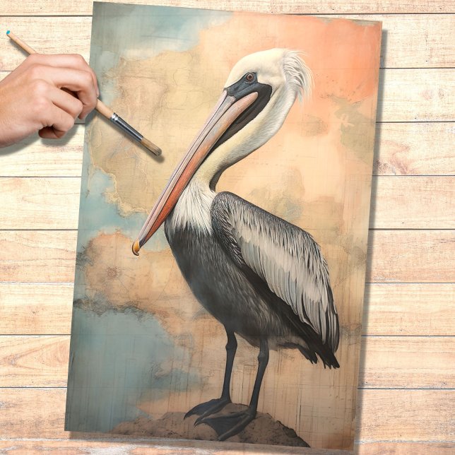 Papel De Seda Pelican 2 Decoupage Paper (Criador carregado)