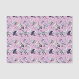 Papel De Seda Pelican Pattern