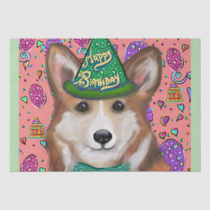 PAPEL DE SEDA PEMBROKE WELSH CORGI