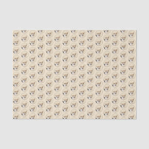 Papel De Seda Pembroke Welsh Corgi - Pintura Original para Cacho